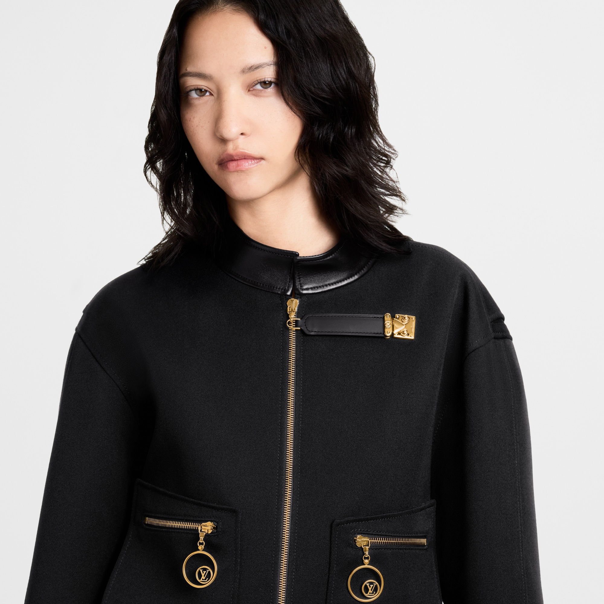 【専用】Louis Vuitton ブラック ジャケット 中古・古着通販】LOUIS VUITTON (ルイ ヴィトン) 2054ナイロン